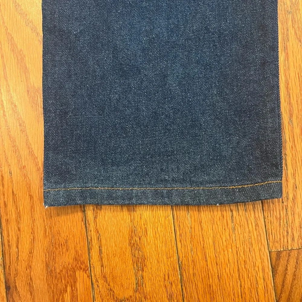 Vintage Levi's 505 Orange Tab Jeans 38x32 Dark Wash USA Made 10-5 Oct 1985 80s